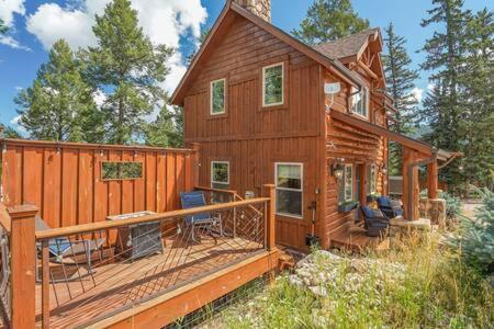 Cabin~Views~Heart Of Town~W&D~Fireplace~Kitchen Woodland Park Ngoại thất bức ảnh